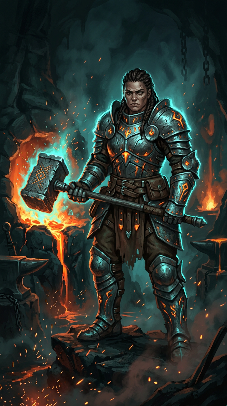 Cinderguard tribe warrior