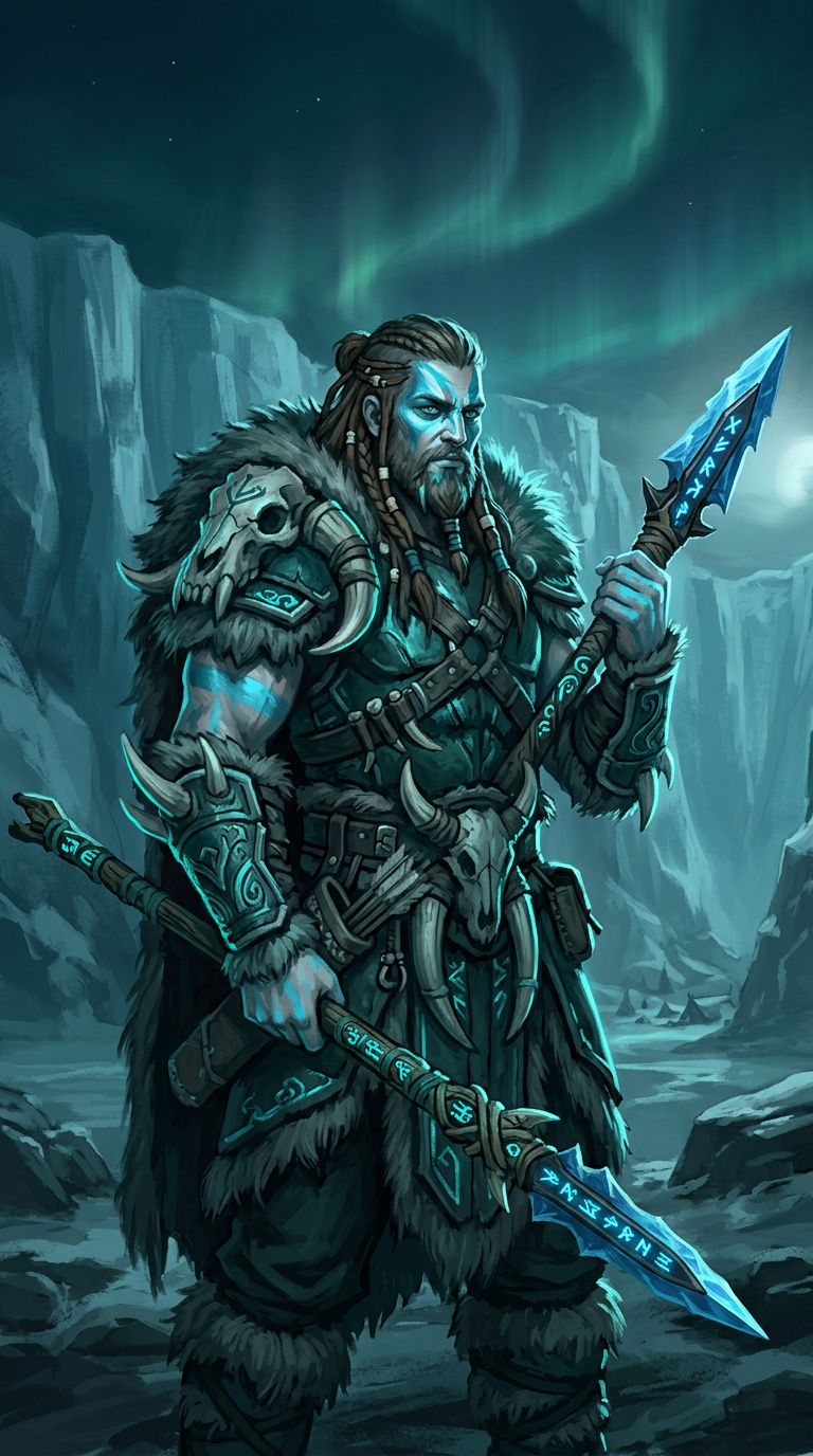 Frostkin tribe warrior